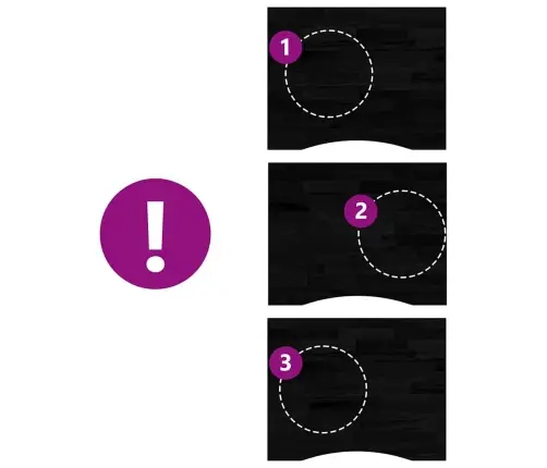 Lauaplaat, Tumepruun, 100X80X2,5 cm Toekas Tammepuit Ristkülik