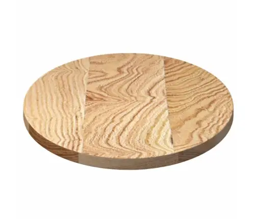 Galda Virsma 80X40X2 Cm Masīvkoka Ozola Ovāls Vidaxl