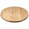 Lauaplaat, 100 X 50 X 2 cm Tammepuit Ovaalne