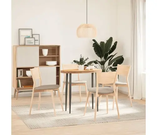 Lauaplaat, 80 X 40 X 4 cm Tammepuit Ovaalne