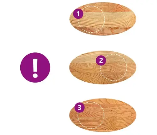 Lauaplaat, Helepruun, 80 X 40 X 4 cm Tammepuit Ovaalne