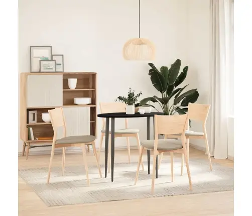 Lauaplaat, Tumepruun, 80 X 40 X 2 cm Tammepuit Ovaalne