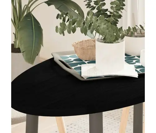 Lauaplaat, Tumepruun, 100 X 50 X 2 cm Tammepuit Ovaalne