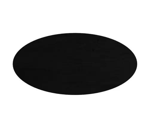 Lauaplaat, Tumepruun, 120 X 60 X 2 cm Tammepuit Ovaalne