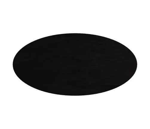 Lauaplaat, Tumepruun, 120 X 60 X 4 cm Tammepuit Ovaalne