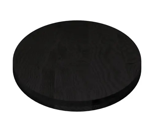 Lauaplaat, Tumepruun, 140 X 60 X 4 cm Tammepuit Ovaalne