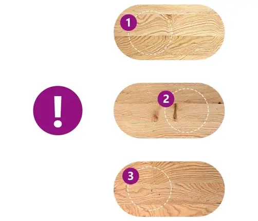 Stalviršis, 80X40X4 cm Ąžuolo Medienos Masyvas, Ovalo Formos