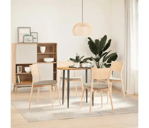 Lauaplaat, Helepruun, 80 X 40 X 2 cm Tammepuit Ovaalne