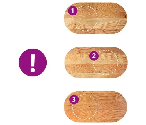 Lauaplaat, Helepruun, 120 X 60 X 4 cm Tammepuit Ovaalne