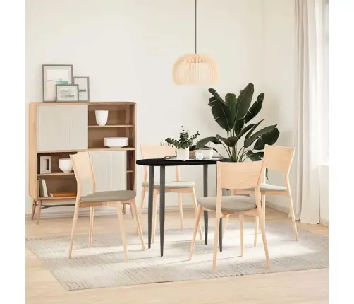 Lauaplaat, Tumepruun, 80 X 40 X 2 cm Tammepuit Ovaalne