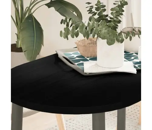 Galda Virsma, Tumši Brūna, 100X50X2 Cm, Ozola Masīvkoks, Ovāls Vidaxl