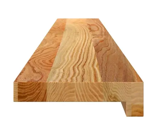 Palodzes 2 Gb., Gaiši Brūns, 120X15X2 Cm, Ozola Masīvkoks Vidaxl