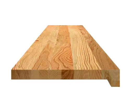 Palangės, 2 Vnt, Šviesiai Rudos, 140X25X2 cm Ąžuolo Medienos