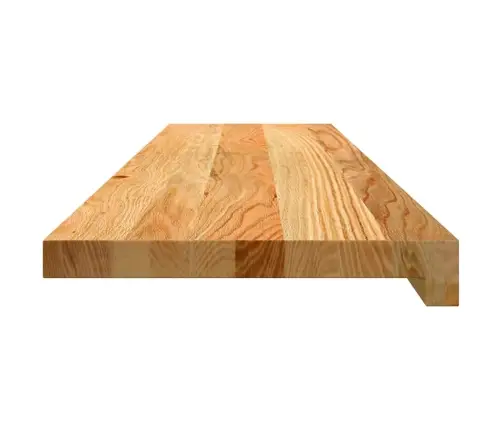 Palangės, 2 Vnt, Šviesiai Rudos, 100X30X2 cm Ąžuolo Medienos