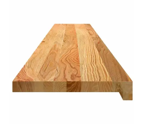 Palodzes 2 Gb., Gaiši Brūns, 160X30X2 Cm, Ozola Masīvkoks Vidaxl