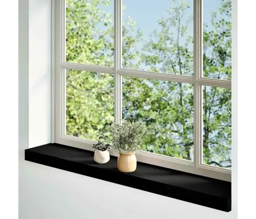 Palodzes 2 Gb., Tumši Brūns, 80X15X2 Cm, Ozola Masīvkoks Vidaxl