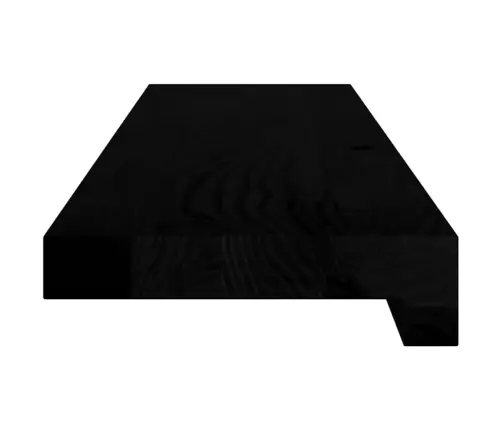 Palodzes 2 Gb., Tumši Brūns, 80X15X2 Cm, Ozola Masīvkoks Vidaxl