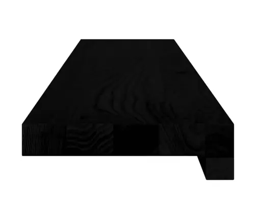 Aknalauad 2 Tk, Tumepruun, 90 X 15 X 2 cm Toekas Tammepuit