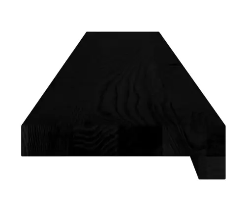 Palodzes 2 Gb., Tumši Brūns, 110X15X2 Cm, Ozola Masīvkoks Vidaxl