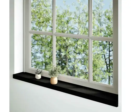 Palangės, 2 Vnt, Tamsiai Rudos, 120X15X2 cm Ąžuolo Medienos