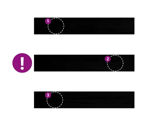 Palangės, 2 Vnt, Tamsiai Rudos, 120X20X2 cm Ąžuolo Medienos