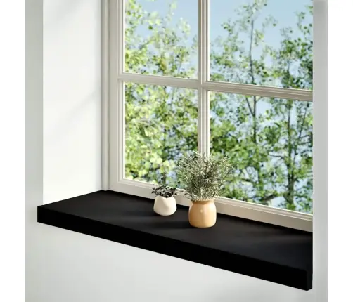 Palodzes 2 Gb., Tumši Brūns, 70X25X2 Cm, Ozola Masīvkoks Vidaxl