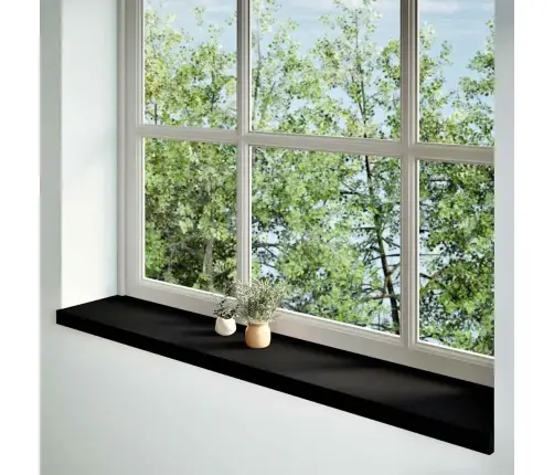 Palodzes 2 Gb., Tumši Brūns, 140X30X2 Cm, Ozola Masīvkoks Vidaxl