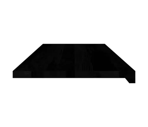 Aknalauad 2 Tk, Tumepruun, 100 X 40 X 2 cm Toekas Tammepuit