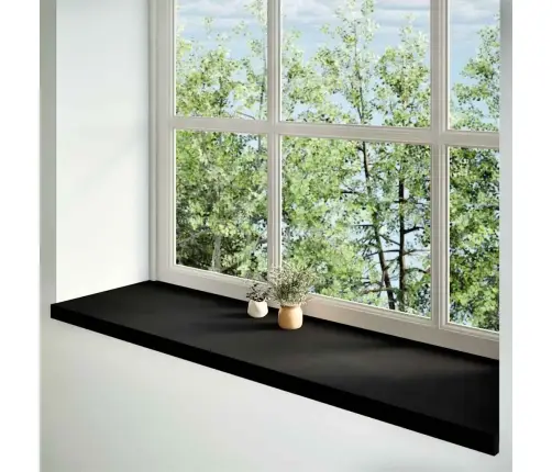 Palodzes 2 Gb., Tumši Brūns, 140X40X2 Cm, Ozola Masīvkoks Vidaxl