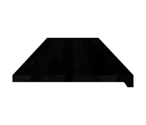 Palodzes 2 Gb., Tumši Brūns, 140X40X2 Cm, Ozola Masīvkoks Vidaxl