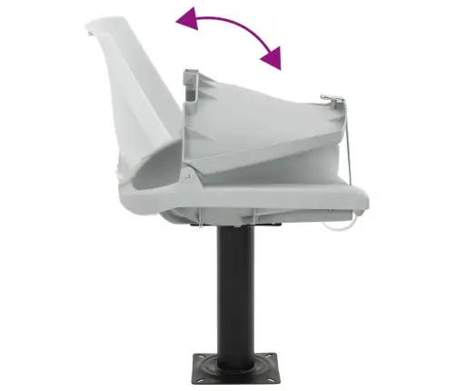 Valties Sėdynės Rinkinys, 2 Dalių, Pilkas, 48X51X41Cm