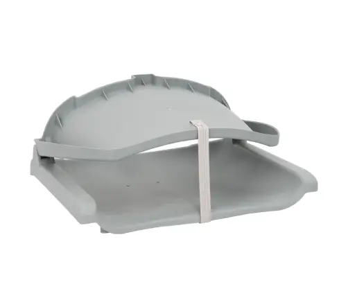 Valties Sėdynės Rinkinys, 2 Dalių, Pilkas, 48X51X41Cm