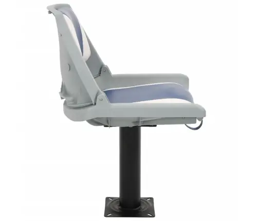 4-Osaline Kokkupandav Paadiiste, Sinine Ja Valge, 48X51X41 Cm