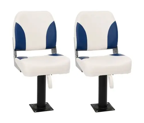 Kokkupandav Paadiiste, 2 Komplekti, Sinine Ja Valge, 41 X 36 X 48 Cm