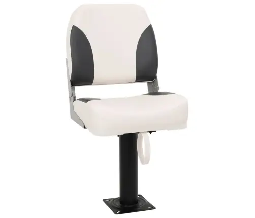 2-Daļīgs Salokāms Laivas Sēdeklis, Zema Atzveltne Vidaxl