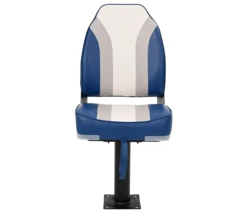 4-Daļīgs Salokāms Laivas Sēdeklis, Augsta Atzveltne Vidaxl