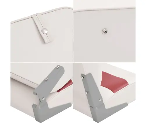 2-Osaline Kokkupandav Kõrge Seljatoega Paadiiste