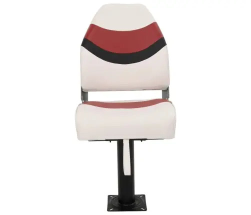 4-Daļīgs Salokāms Laivas Sēdeklis, Augsta Atzveltne Vidaxl