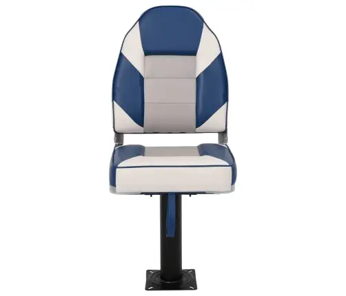 2-Daļīgs Salokāms Laivas Sēdeklis, Augsta Atzveltne Vidaxl