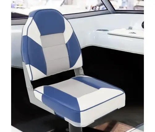 Kokkupandavad Kõrge Seljatoega Paadiistmed 2 Tk, 39X43X58 Cm