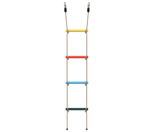 Virvinės Kopėčios Vaikams Su 4 Laipteliais, Įvairiaspalvės
