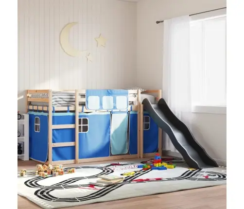 Narivoodi Liumäe Ja Kardinatega, Sinine, 90X190 Cm