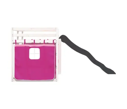 Narivoodi Liumäe Ja Kardinatega, Roosa, 90X190 Cm