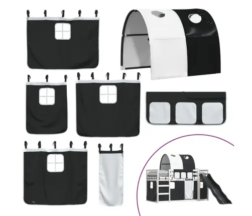 Narivoodi Liumäe Ja Kardinatega, Valge Ja Must, 90 X 200 Cm