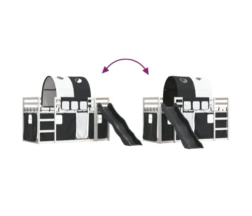 Narivoodi Liumäe Ja Kardinatega, Valge Ja Must, 90 X 200 Cm