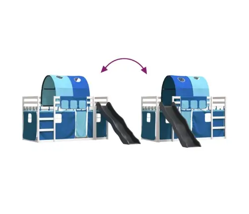 Narivoodi Liumäe Ja Kardinatega, Sinine, 90 X 200 Cm