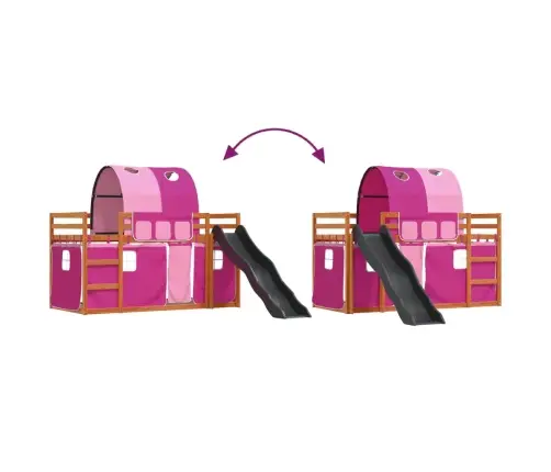 Narivoodi Liumäe Ja Kardinatega, Roosa, 90 X 200 Cm