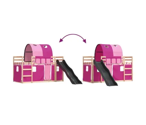 Narivoodi Liumäe Ja Kardinatega, Roosa, 80 X 200 Cm