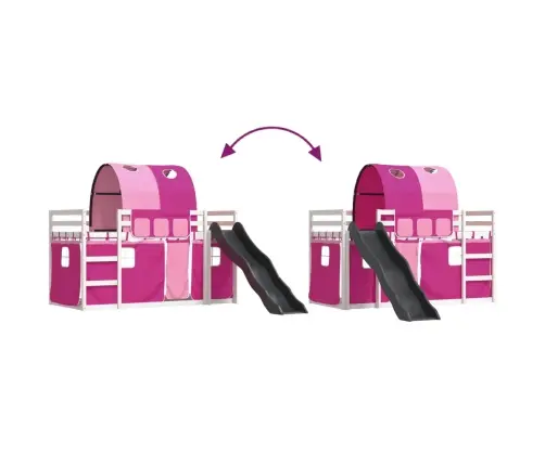 Narivoodi Liumäe Ja Kardinatega, Roosa, 80 X 200 Cm