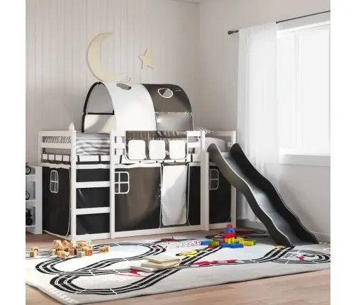 Narivoodi Liumäe Ja Kardinatega, Valge Ja Must, 90X190 Cm